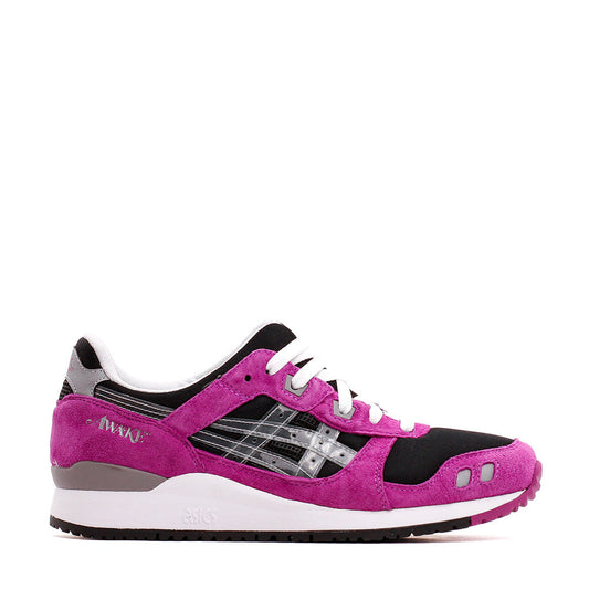 Asics Men x Awake NY Gel-Lyte III OG Black Pink 1201A568-001 - FOOTWEAR - Canada