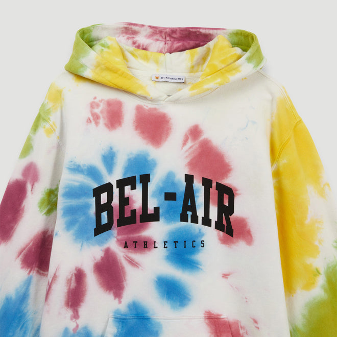 Bel-Air Athletics Men College Regular Hoodie Pastel Multicolour Secondary image