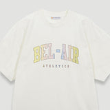 Bel-Air Athletics Men College T-Shirt Pastel White - T-SHIRTS - Canada