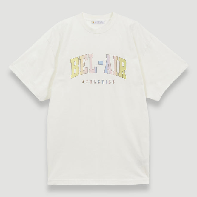 Bel-Air Athletics Men College T-Shirt Pastel White - T-SHIRTS - Canada Main image