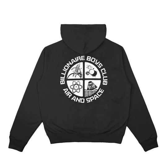 Billionaire Boys Club BB Air Space Hoodie Oversized Fit Black - SWEATERS - Canada