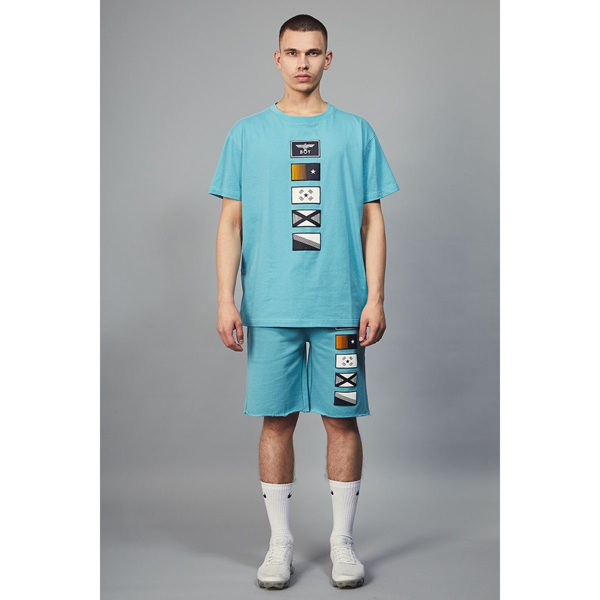 T-SHIRTS - Boy London Boy Flag Tee Turquoise BFTA001 Main image