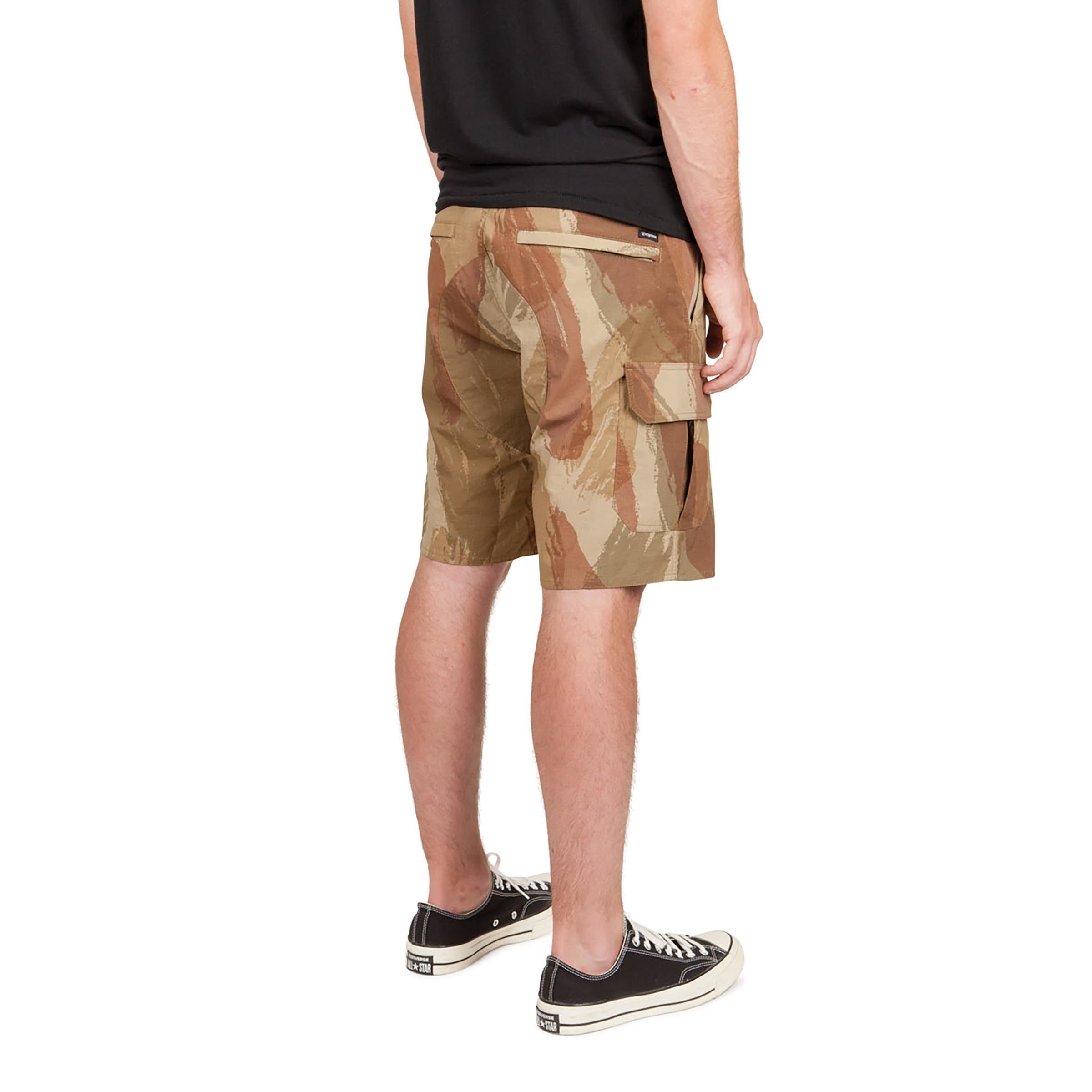 PANTS - BRIXTON TRANSPORT CARGO SHORT CAMO BX-04072-CAM