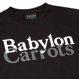 Carrots Men x Babylon Stacked Logo Tee Black SLT-BLK - T-SHIRTS - Canada