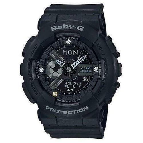 ACCESSORIES - Casio Baby-G 35th Anniversary Diamond Index Black BA135DD-1A Main image