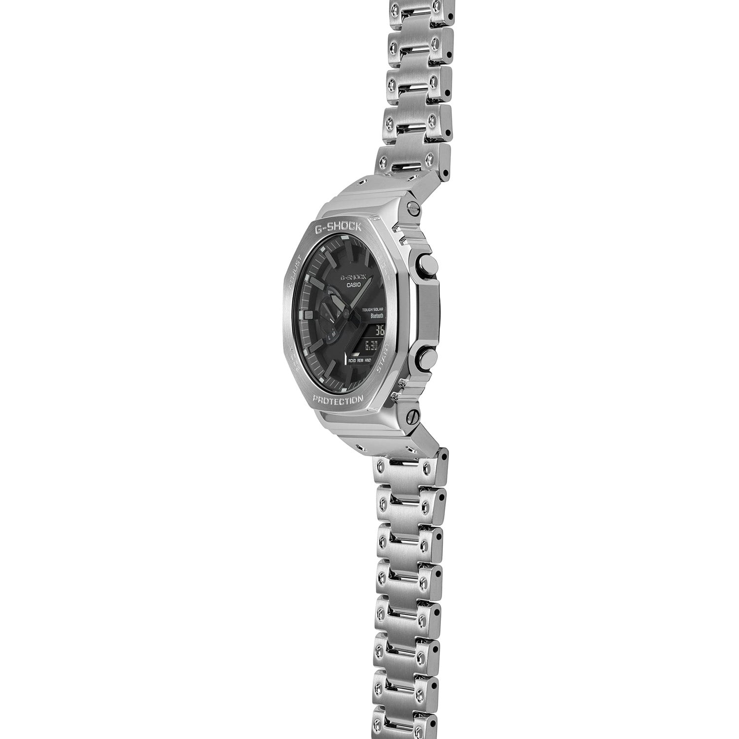 Casio G-Shock 2100 Full Metal Silver GMB2100D-1A Secondary image