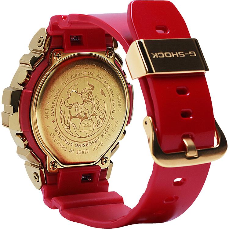 Casio G-Shock 6900 CNY Year of The Ox Red Gold GM6900CX-4 Secondary image