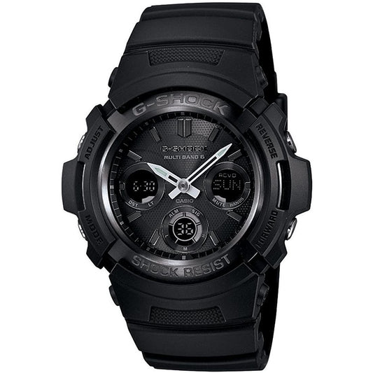 Casio G-Shock AWGM100 Multi Band 6 Atomic Timekeeping Black AWGM100B-1A - ACCESSORIES - Canada