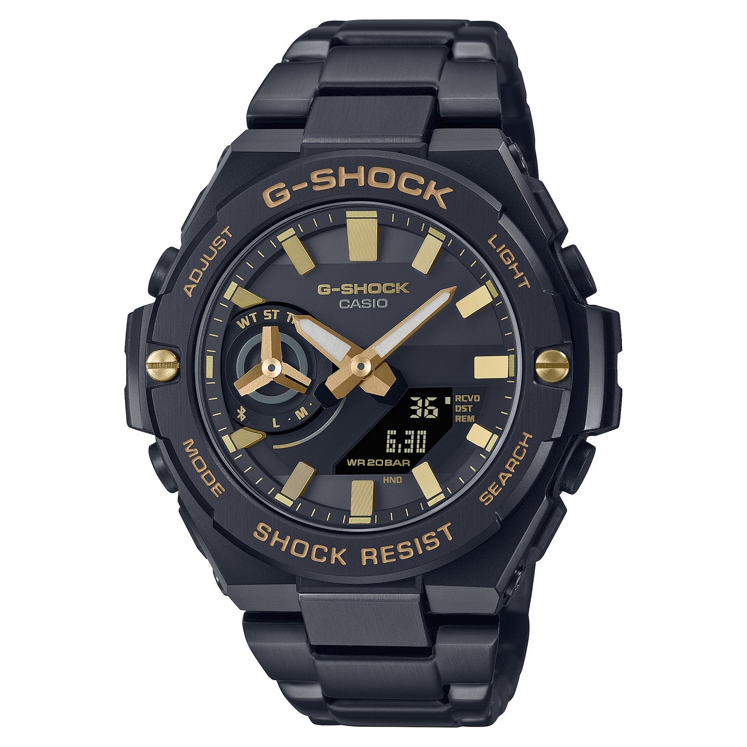 Casio G-Shock B500 G-Steel Black Gold GSTB500BD-1A9 - ACCESSORIES - Canada