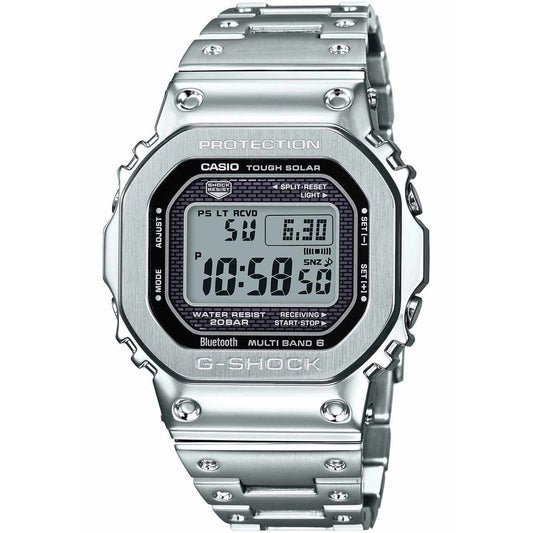 ACCESSORIES - Casio G-Shock Full Metal Steel Limited Edition Silver GMWB5000D-1
