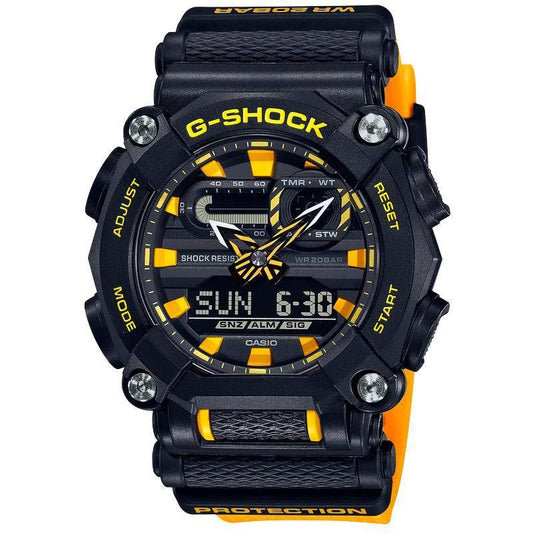 Casio G-Shock GA900 Analog Yellow Black GA900A-1A9 - ACCESSORIES - Canada