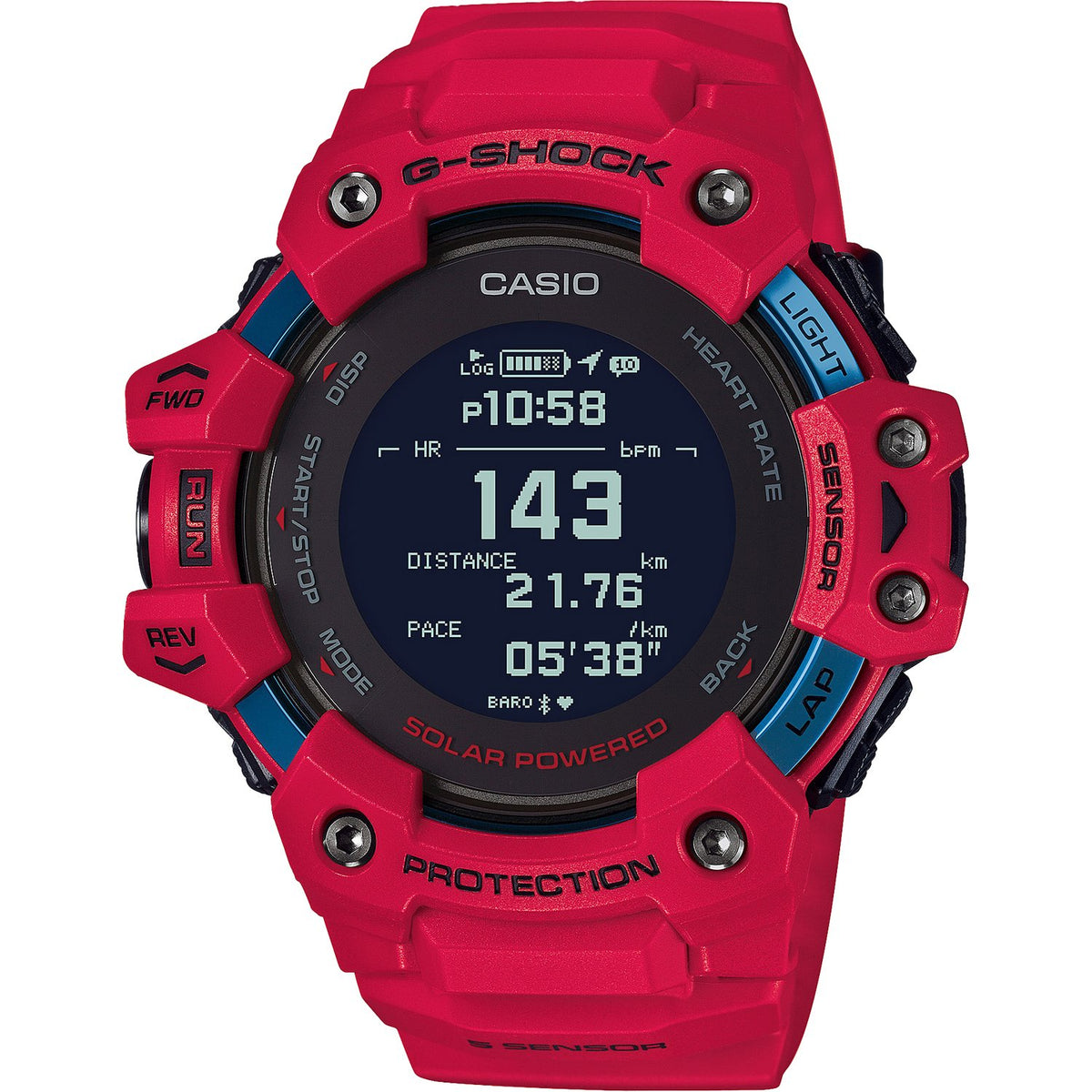 Casio G-Shock MOVE Red Resin GBDH1000-4 - ACCESSORIES - Canada