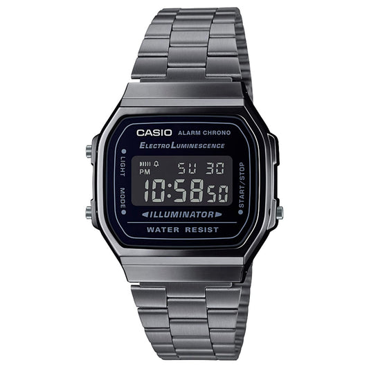 Casio Vintage Gunmetal Watch A168WGG-1BVT - ACCESSORIES - Solestop.com - Canada