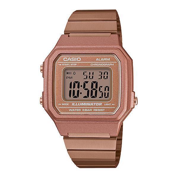ACCESSORIES - Casio Vintage Rose Gold Stainless Steel B650WC-5A