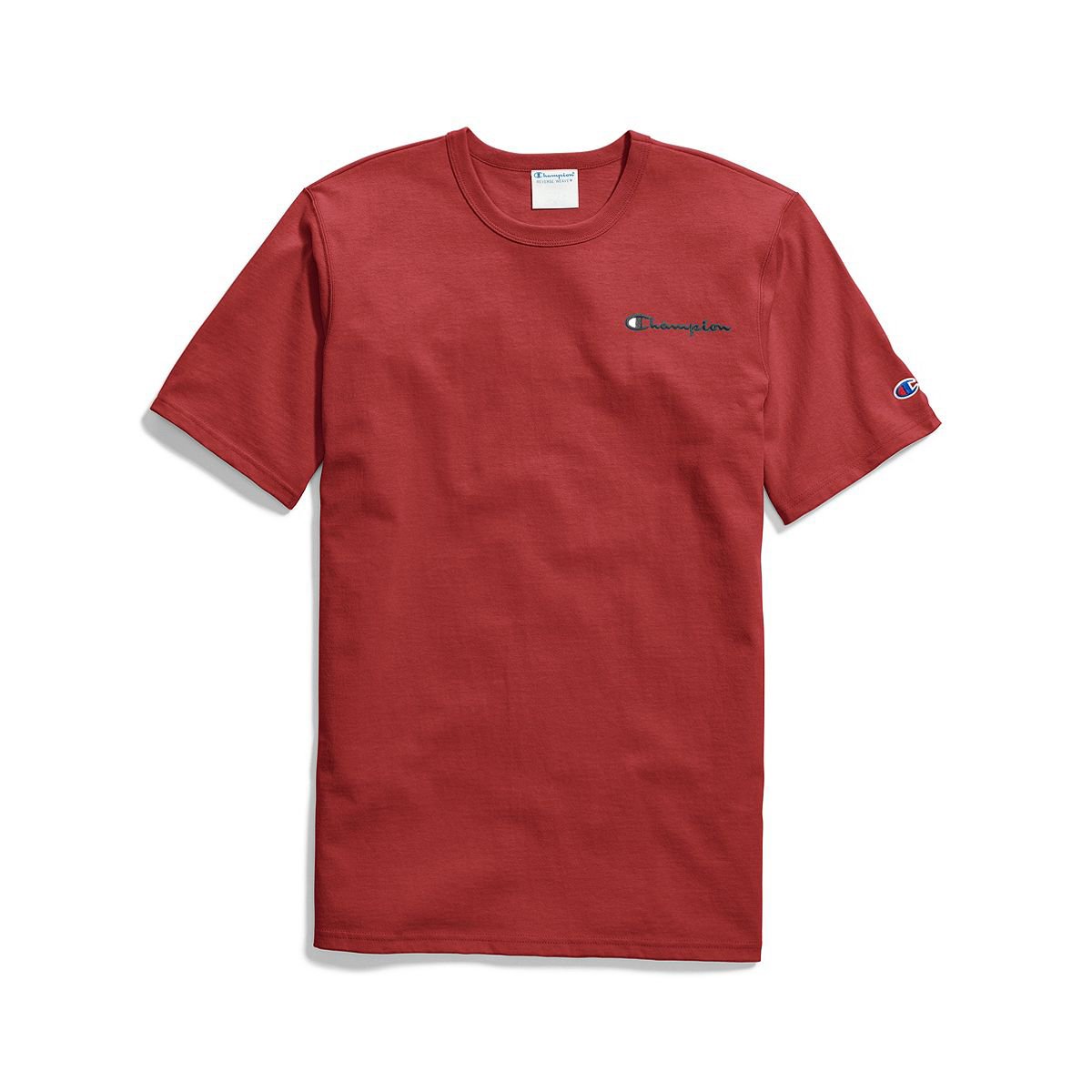 Champion Heritage Tee Elevated Graphics Script Team Red Scarlet Men GT19-Y06819-2WC - T-SHIRTS - Canada