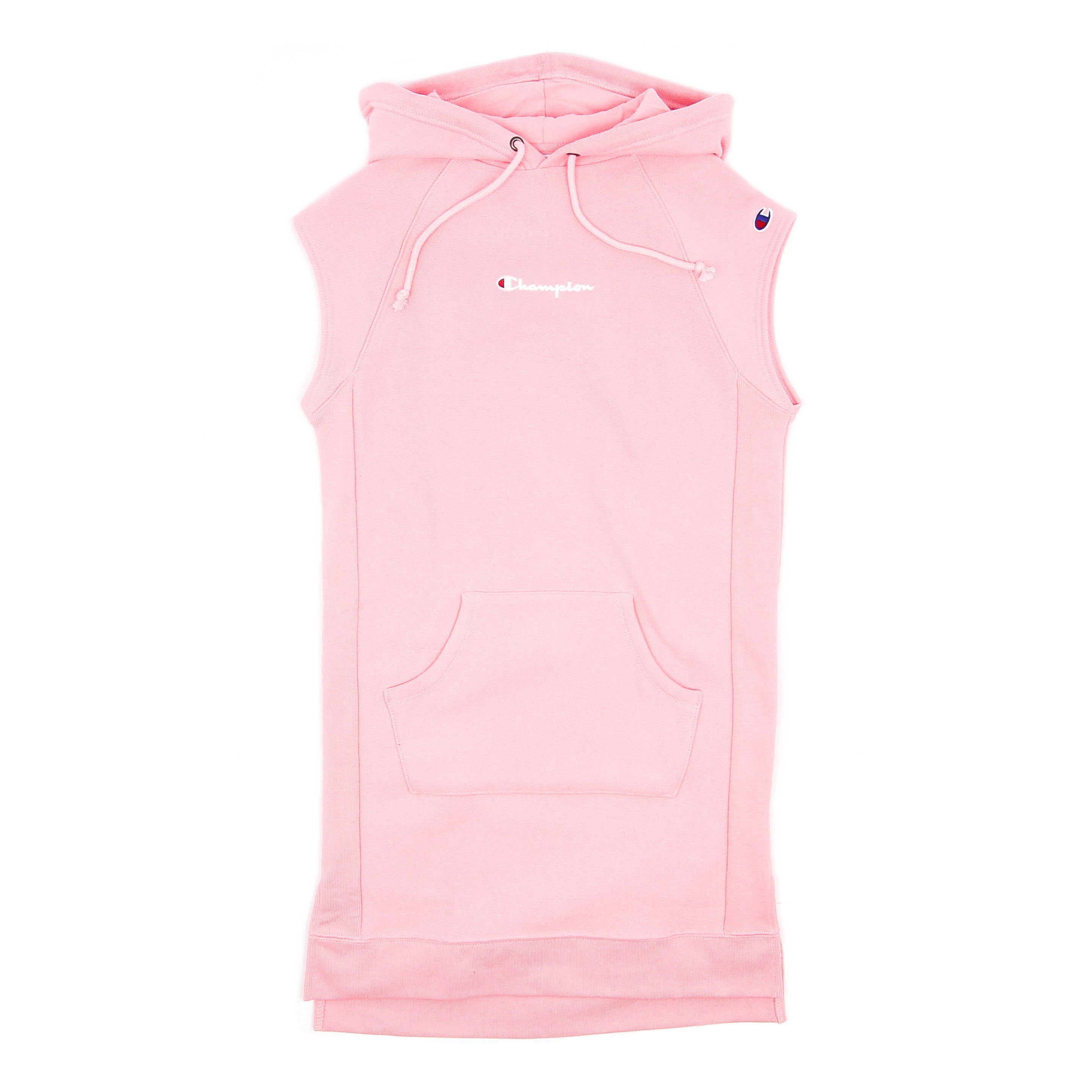 SKIRTS - Champion Women's Reverse Weave Dress W/hood Embroidered Pink Bow WL779-579727-7CY