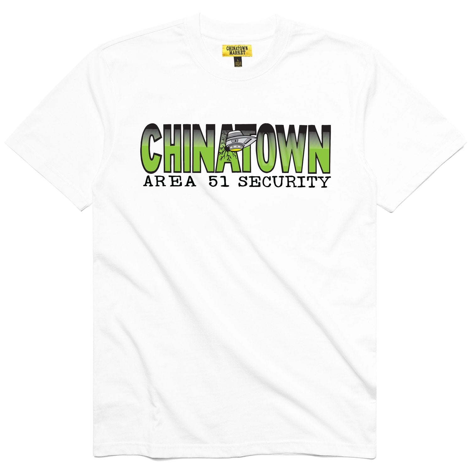 Chinatown Market Men Alien T-Shirt White CTM-04-A51-W - T-SHIRTS - Canada