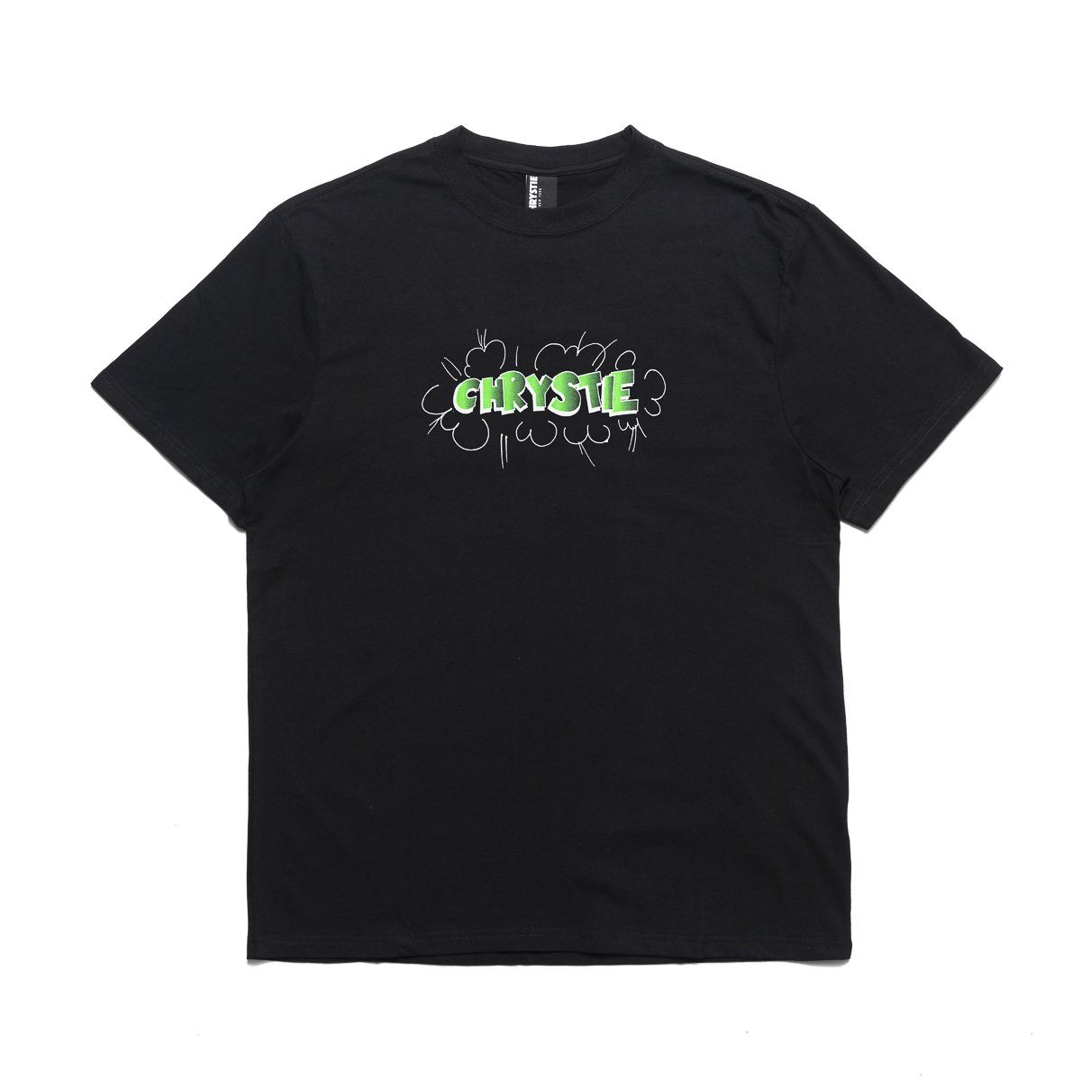 T-SHIRTS - Chrystie NYC Ruscha Logo Tee Black RUSCHATEE-BLK Main image