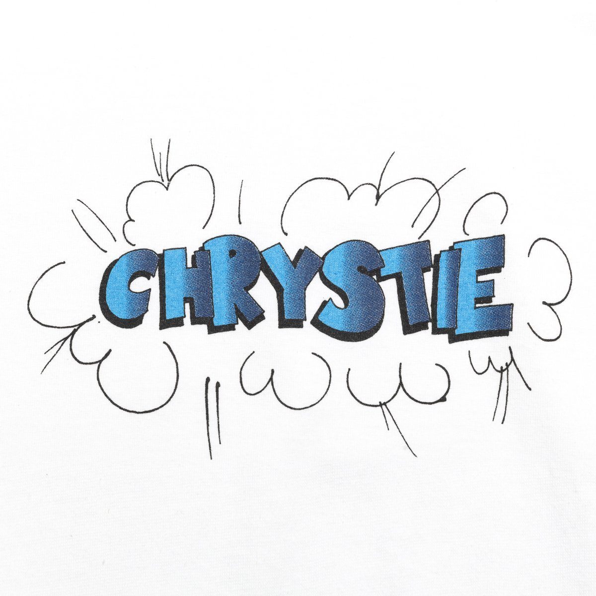 Chrystie NYC Ruscha Logo Tee White RUSCHATEE-WHT Secondary image