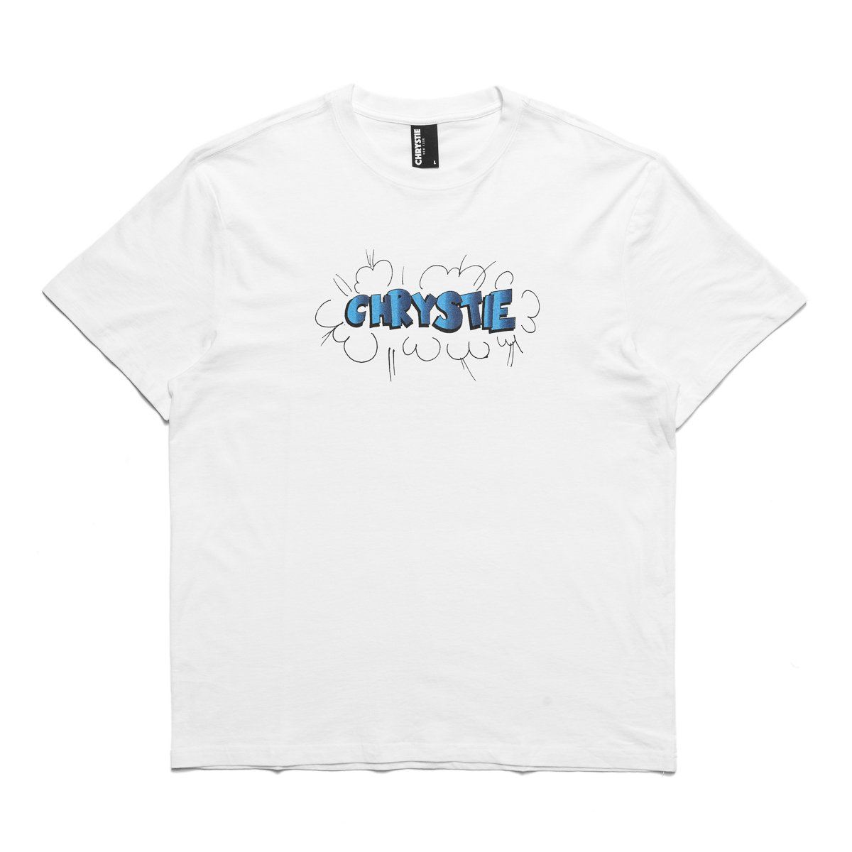 T-SHIRTS - Chrystie NYC Ruscha Logo Tee White RUSCHATEE-WHT Main image