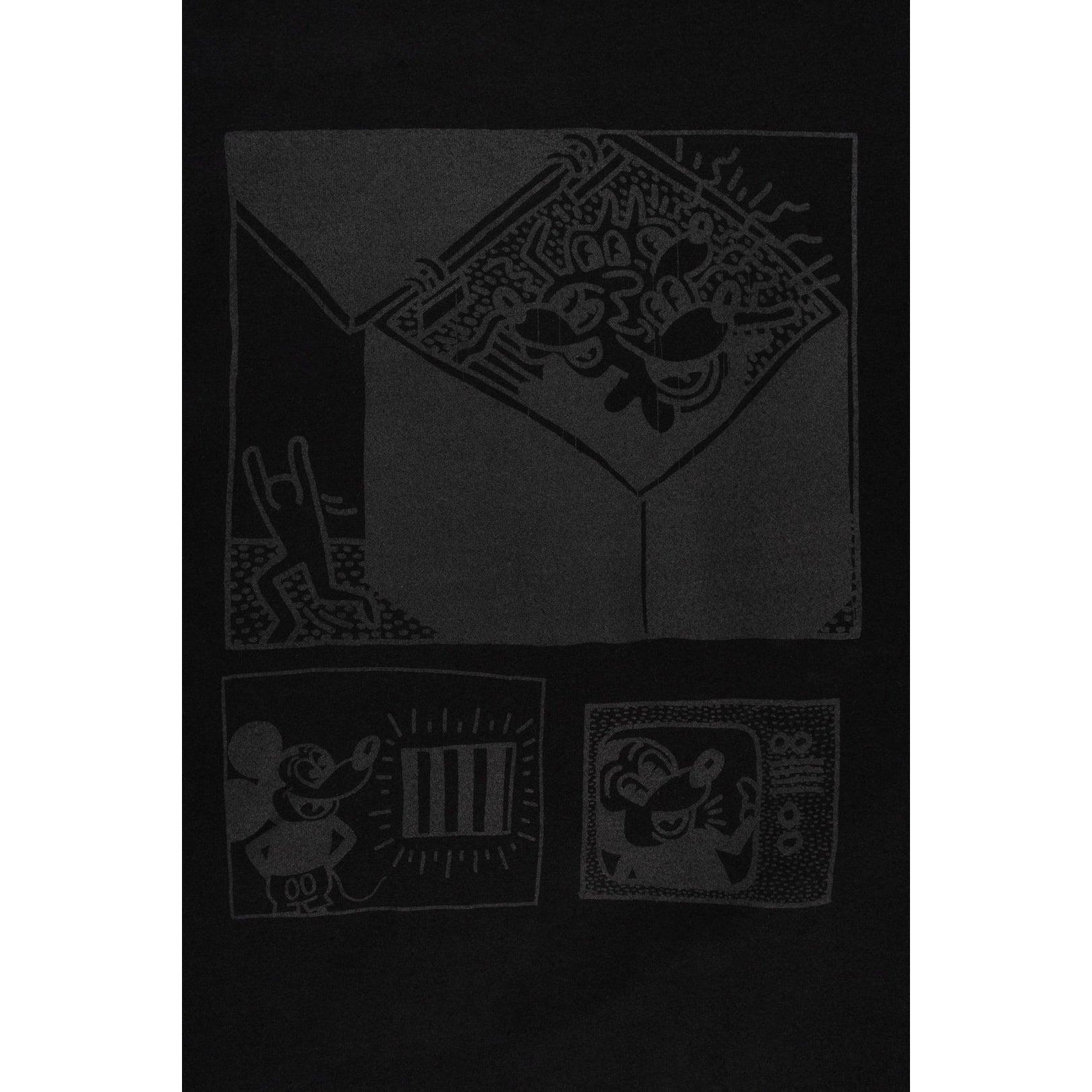 Example product title Men x Disney Mickey Mouse x Keith Haring Mickey and Haring Box Tee Black DSCMPA107-BLK - T-SHIRTS - Canada