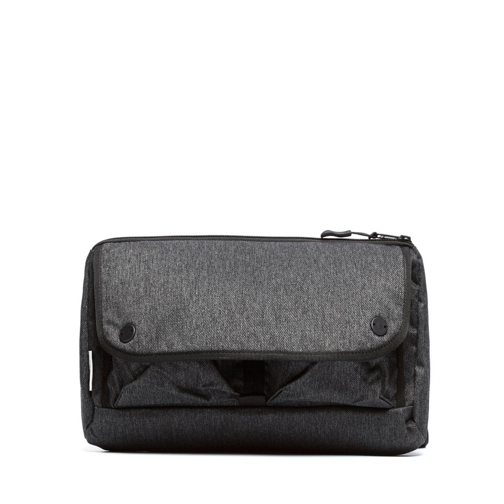 DSPTCH Waist Bag Charcoal Speckled Twill PCK-WB-CST - BAGS - Canada