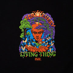 Felt Men Vision Tee Shirt Black - T-SHIRTS - Canada