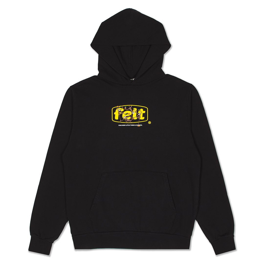 Felt x Carrots Monkey Bars Hoodie Black MBHD-BLK - SWEATERS - Canada Main image