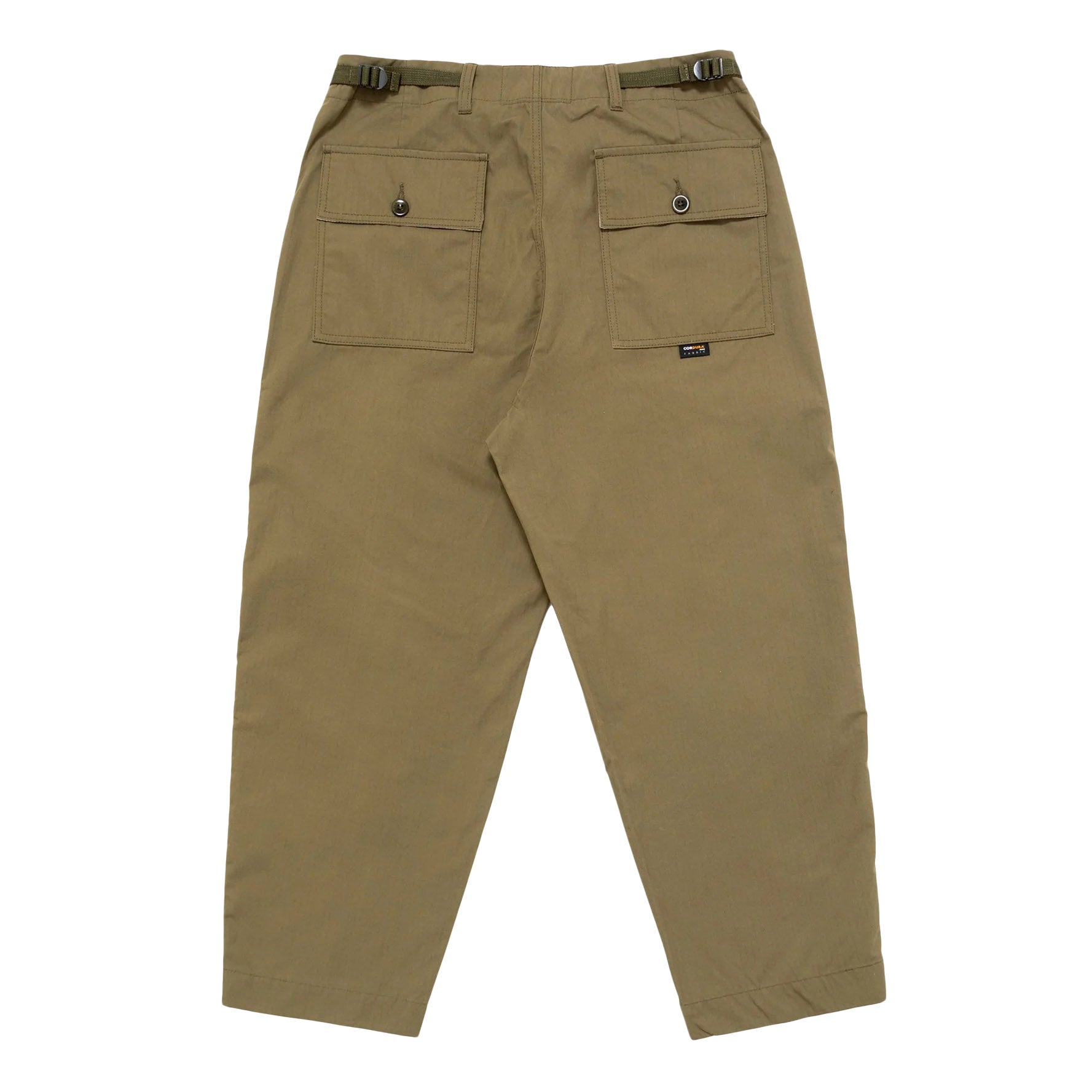 Garbstore Men Ruffle Pants Olive Secondary image
