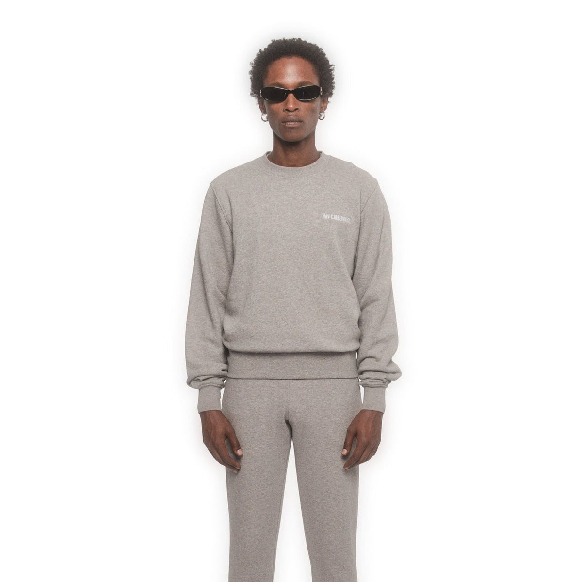 Han Kjøbenhavn Men Casual Crew Grey 40001-11 - SWEATERS - Canada Main image