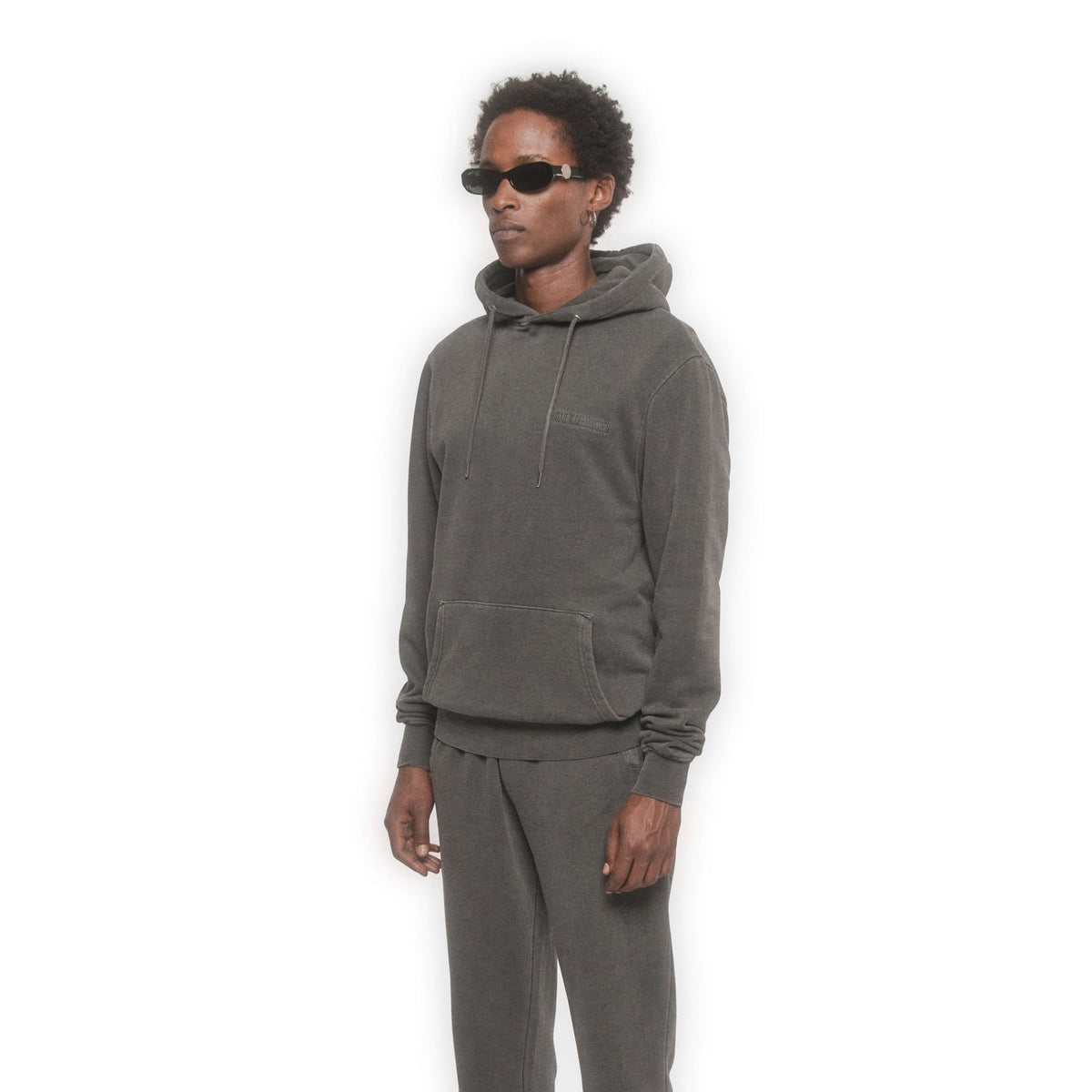 Han Kjøbenhavn Men Casual Hoodie Dark Grey 90105 - SWEATERS - Canada Main image