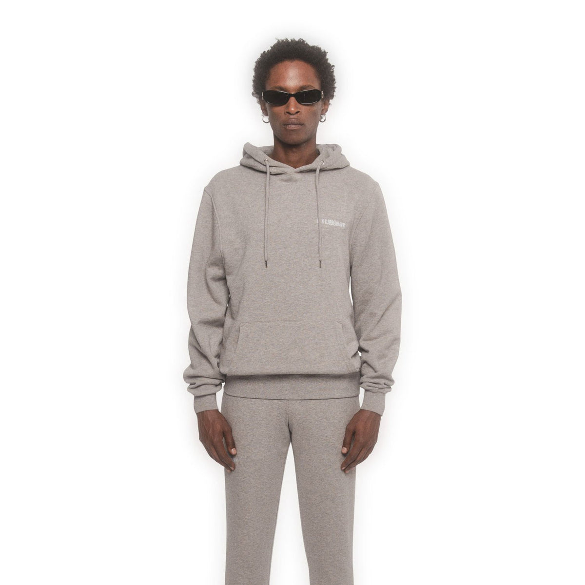 Han Kjøbenhavn Men Casual Hoodie Grey 40002-11 - SWEATERS - Canada Main image