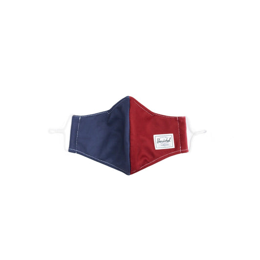 ACCESSORIES - Herschel Supply Co Classic Face Fitted Face Mask Blue Red 10974-04796