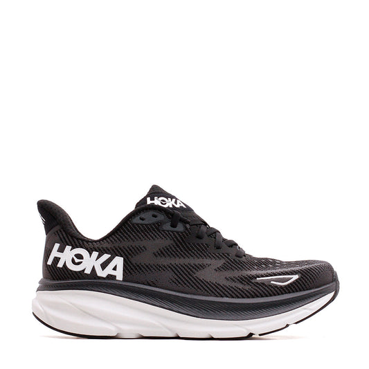 Hoka One One Men Clifton 9 Black White 1127895-BWHT - FOOTWEAR - Canada