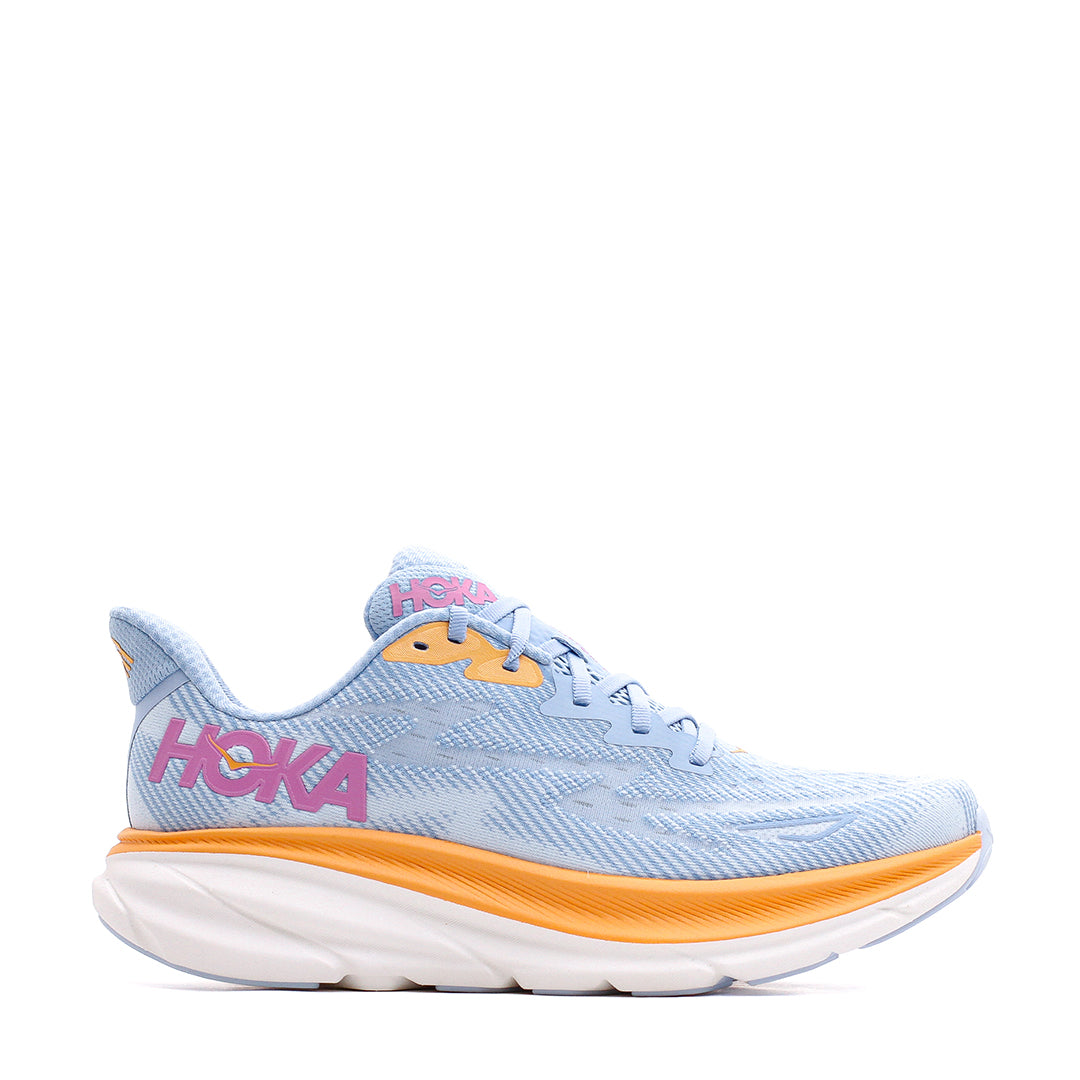 Hoka One One Women Clifton 9 Airy Blue Ice Water 1127896-ABIW (Solestop ...