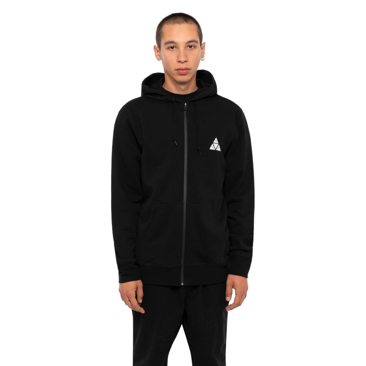 Huf Conceal Pullover Hoodie Black Men FL00093-BLK Secondary image