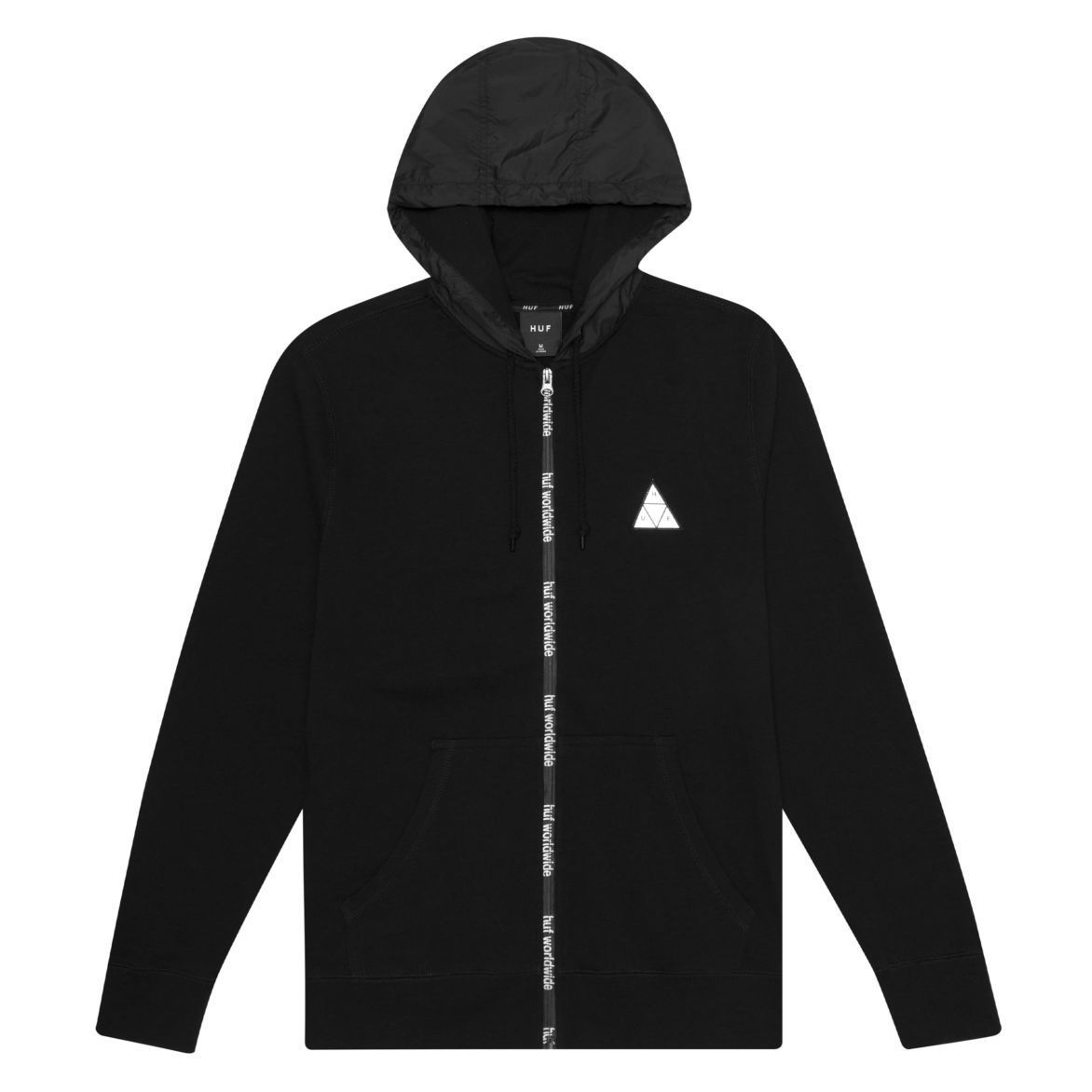 SWEATERS - Huf Conceal Pullover Hoodie Black Men FL00093-BLK Main image