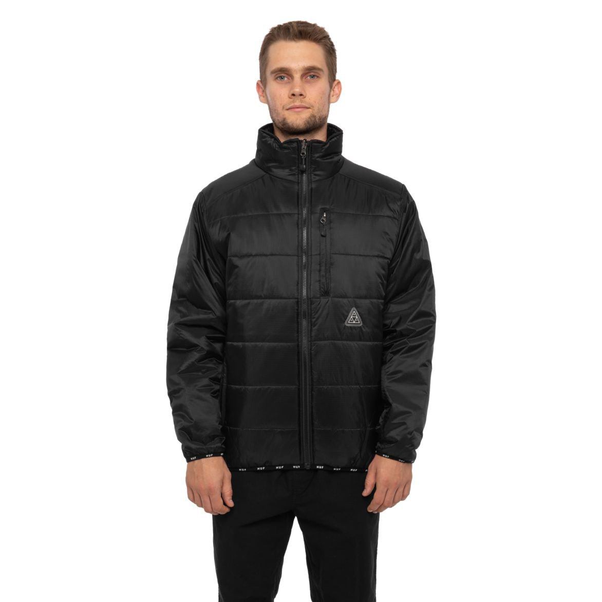 Huf Geode Puffy Jacket Black Men JK00159-BLK Secondary image