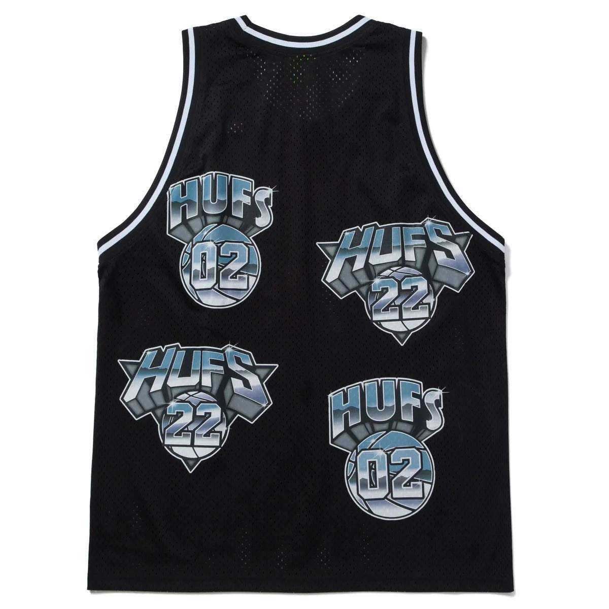 Huf Men Basketball Jersey Black KN00354-BLK Secondary image