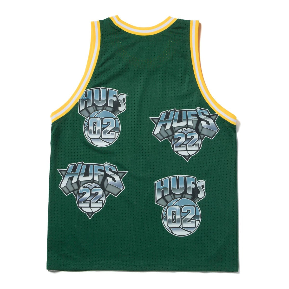 Huf Men Basketball Jersey Green KN00354-GRN Secondary image