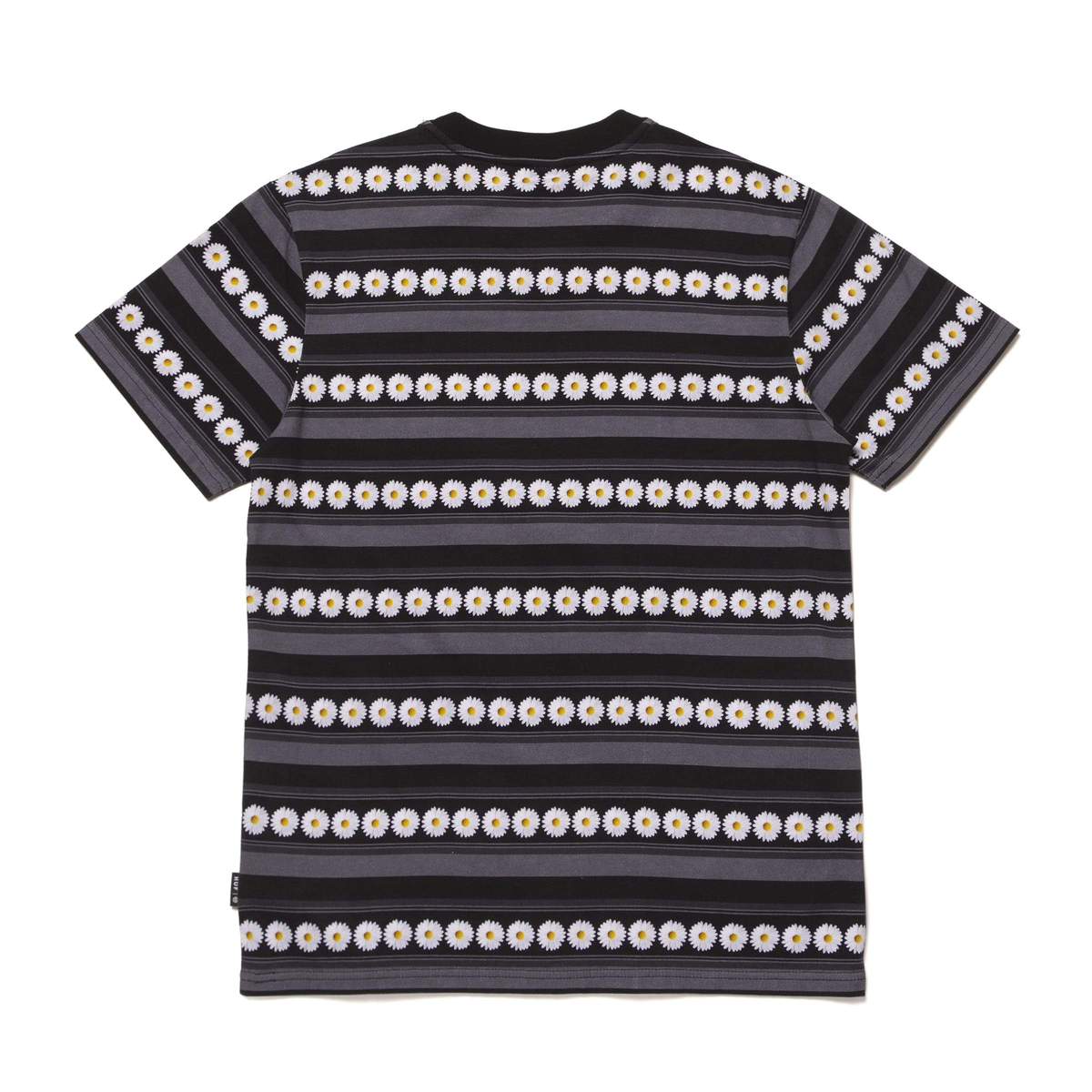 Huf Men Daisy Stripe SS Knit Top Black KN00290-BLK Secondary image