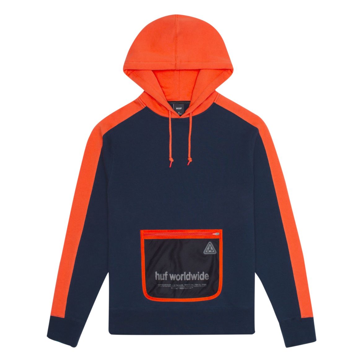 SWEATERS - Huf Men Expo Pullover Hoodie Navy Blazer FL00112-NBL Main image