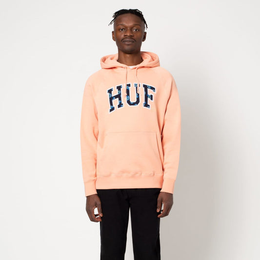 SWEATERS - Huf Men Paisley Pullover Hood Coral Pink FL00113-CPK