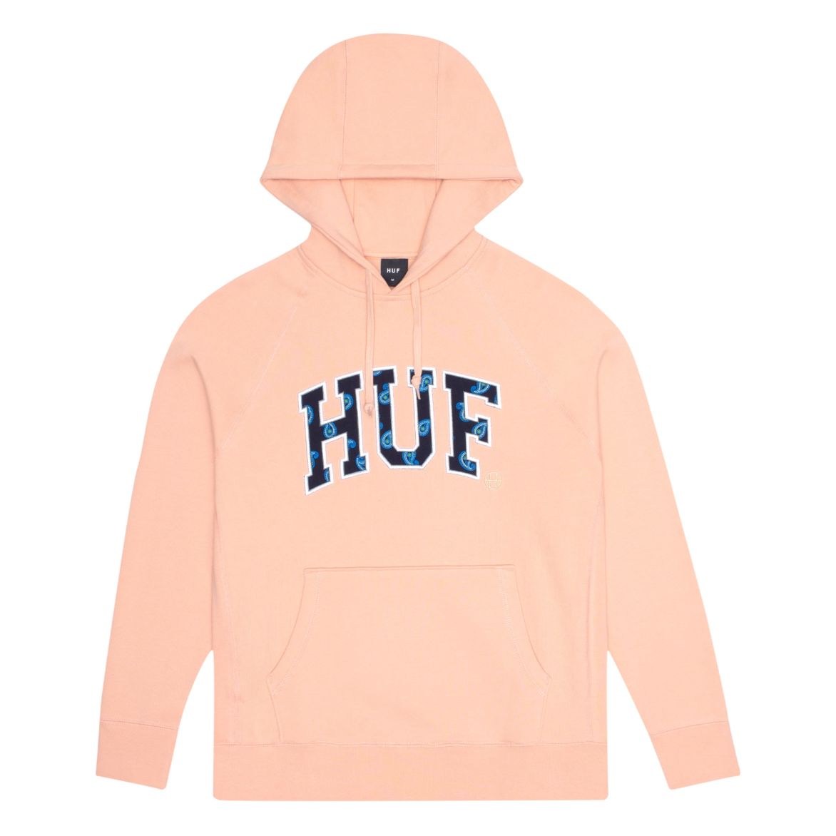 SWEATERS - Huf Men Paisley Pullover Hood Coral Pink FL00113-CPK