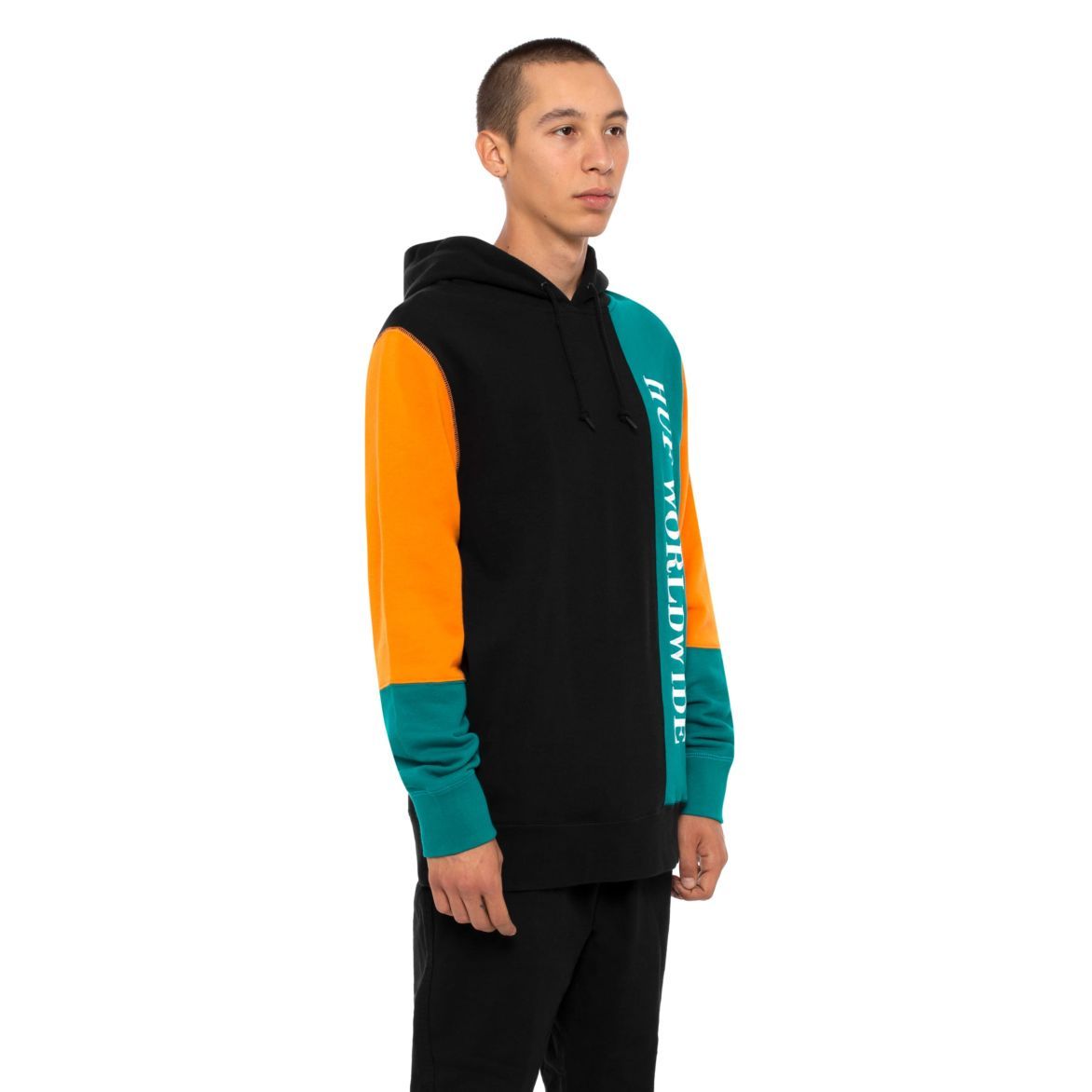 SWEATERS - Huf Piet Pullover Hoodie Black Men FL00094-BLK