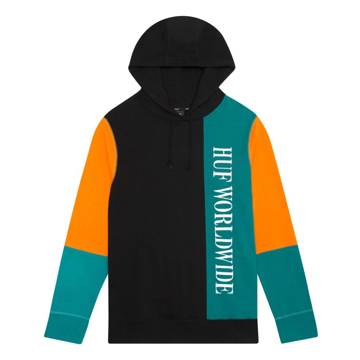 SWEATERS - Huf Piet Pullover Hoodie Black Men FL00094-BLK Main image