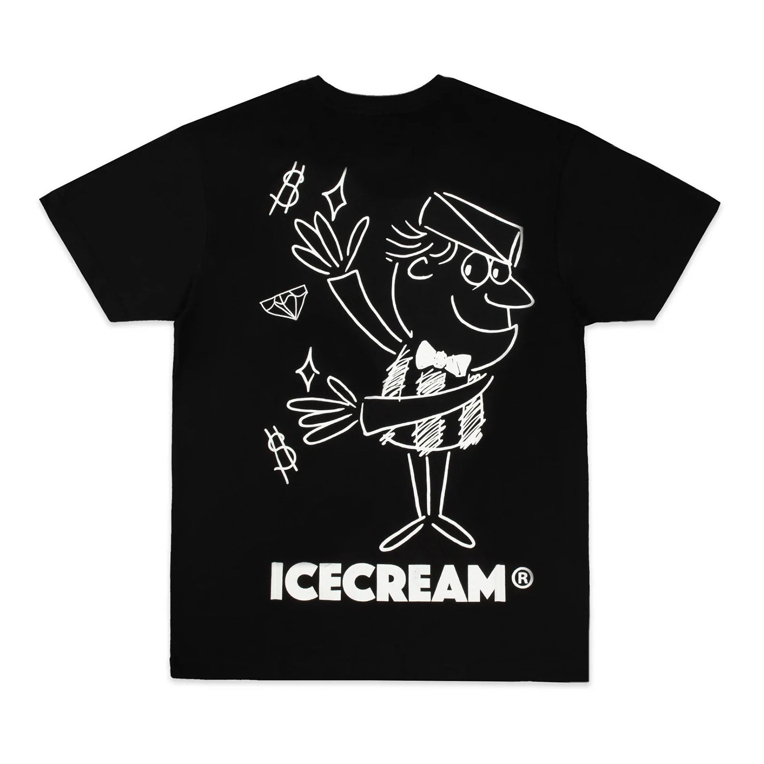 Icecream Men Icecream Man SS Tee Black - T-SHIRTS - Canada