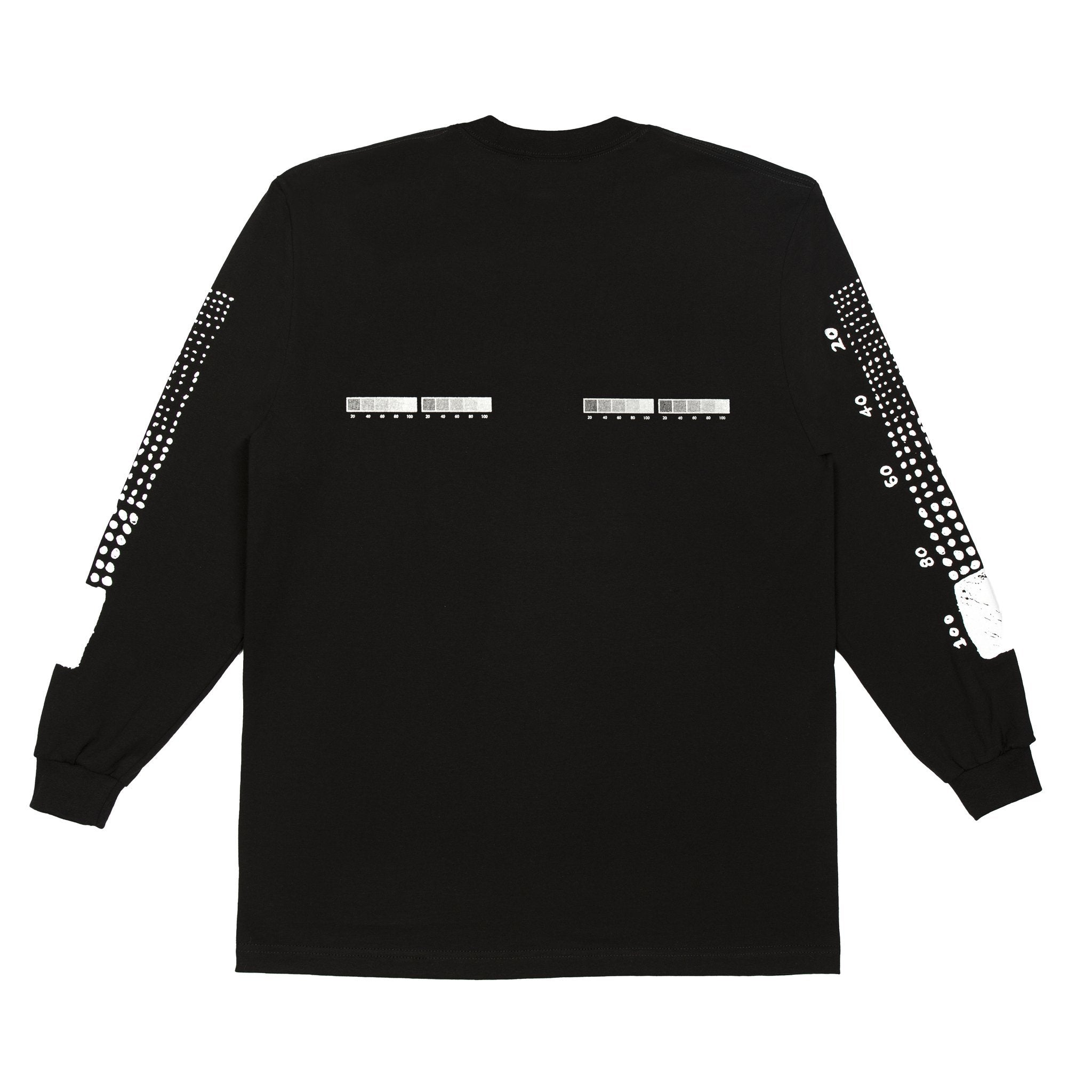INDVLST Men Sketch Bar LS Tee Black STBLST-BLK Secondary image