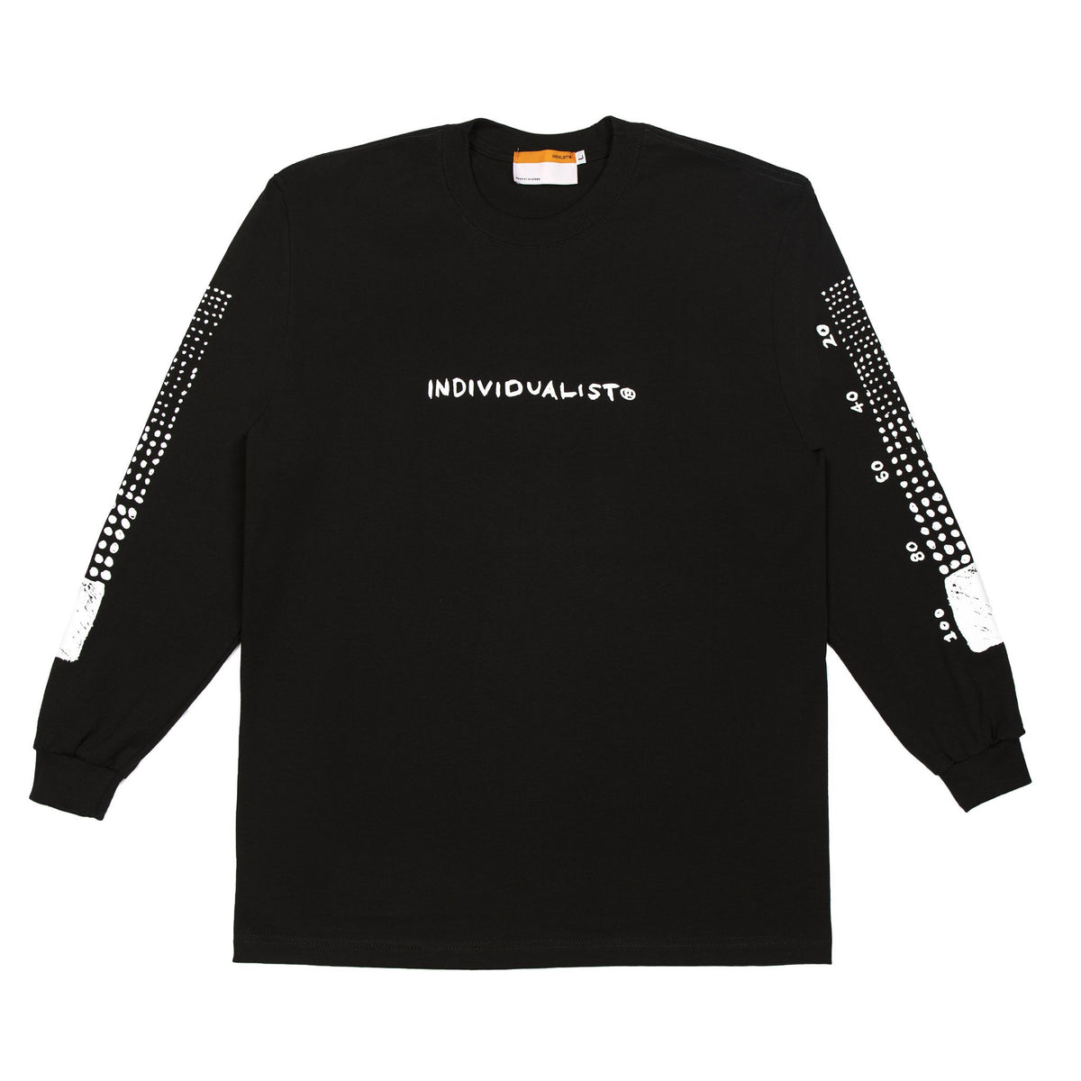 INDVLST Men Sketch Bar LS Tee Black STBLST-BLK - T-SHIRTS - Canada Main image
