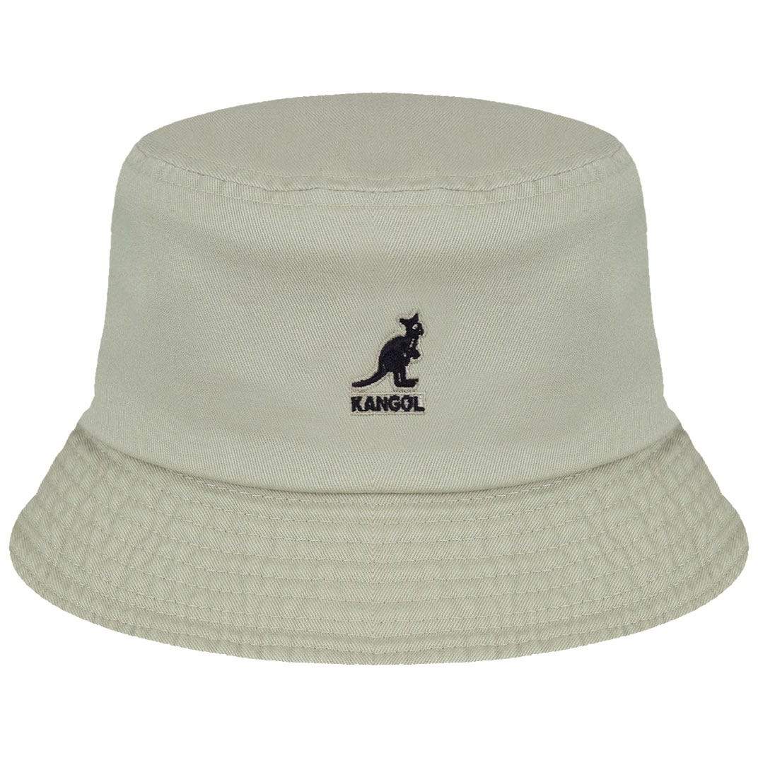 Kangol Washed Bucket Hat Khaki - HEADWEAR - Canada